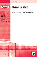 I Cannot Be Silent SATB choral sheet music cover